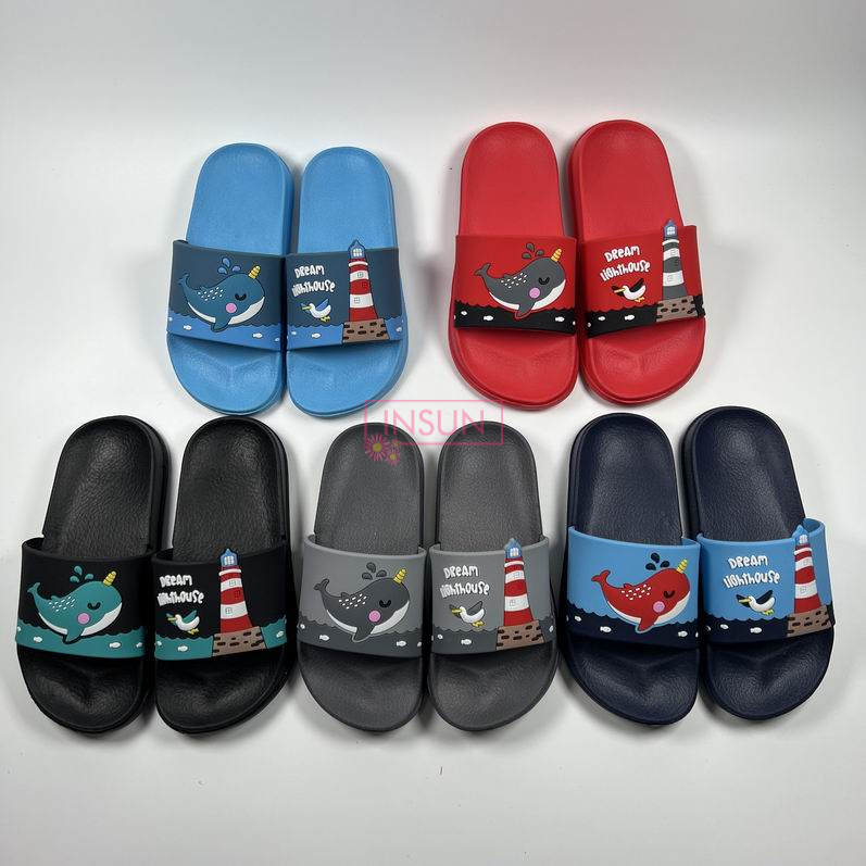 INJECTION SLIDE CHLID SLIPPERS